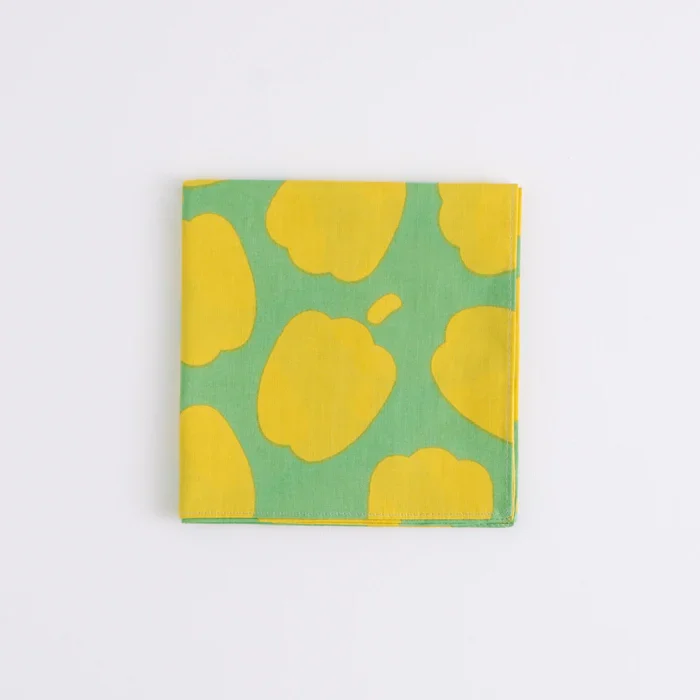 [Kokka Lifestyle] Cotton Mini Furoshiki - Bell pepper