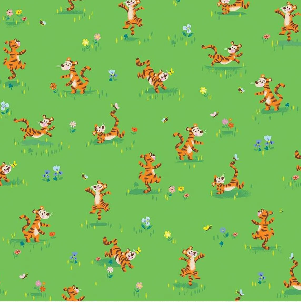 100 Aker Woods - Tigger Bounce Green