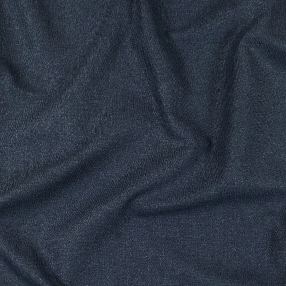 British Imported Ink Recycled Polyester Drapery Woven