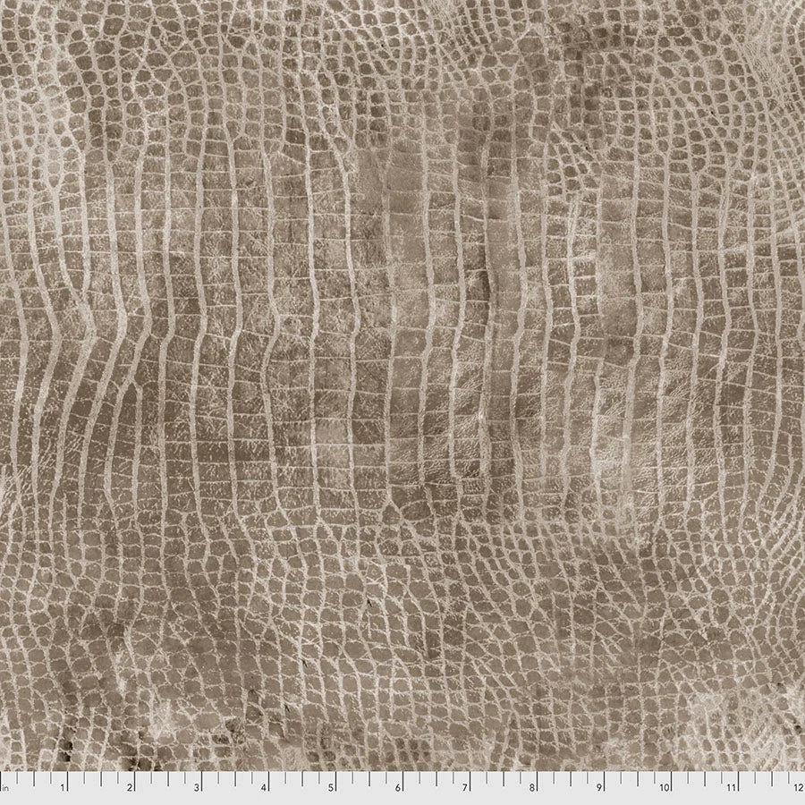 Worn Croc - Pebble - by Tim Holtz with Free Spirit Fabrics