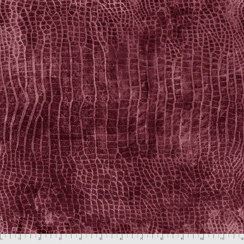 Worn Croc - Wildberry - by Tim Holtz with Free Spirit Fabrics
