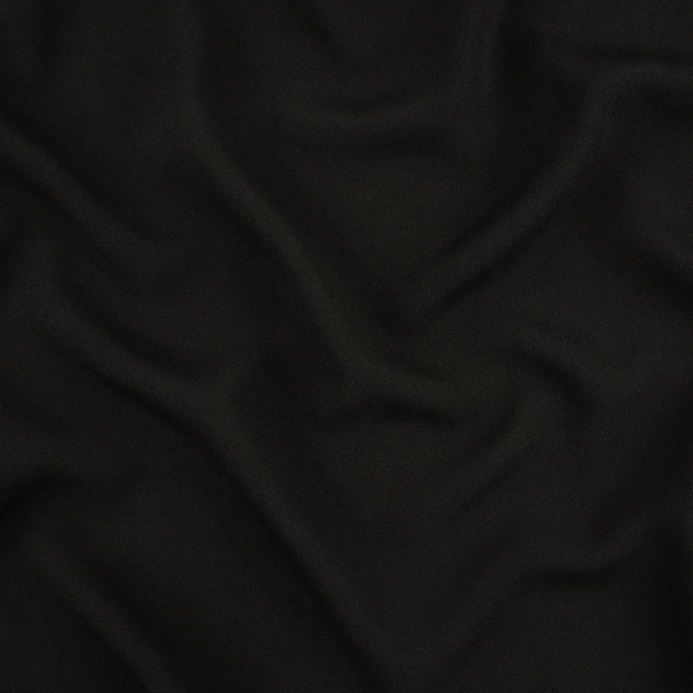 Alexander Wang Italian Black Acrylic Stretch Crepe