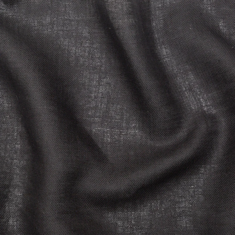 Altvan Black Heavyweight Linen Burlap