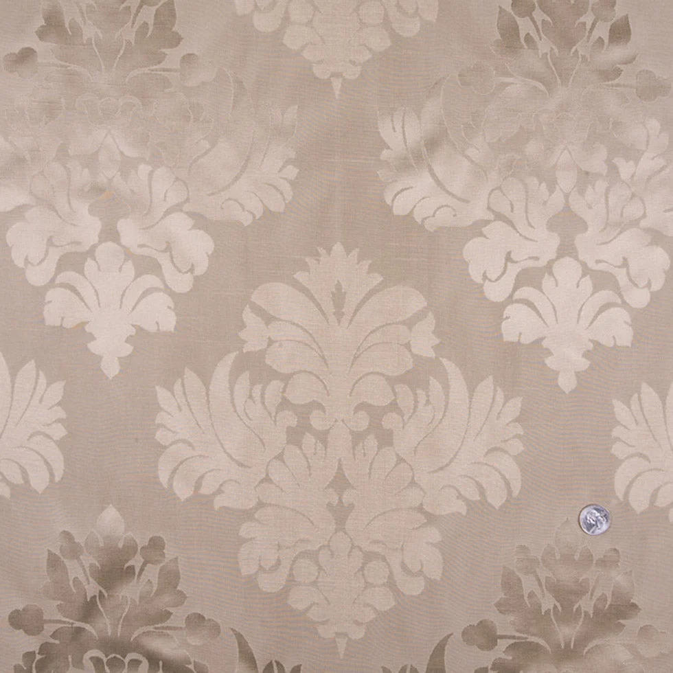 Antique Gold Damask Shantung /Dupioni