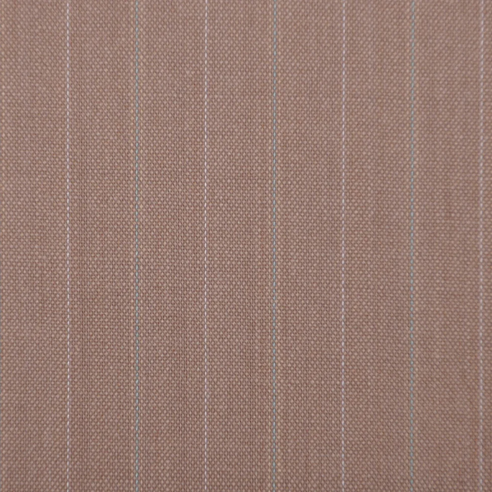Beige/Turquoise Striped Suiting