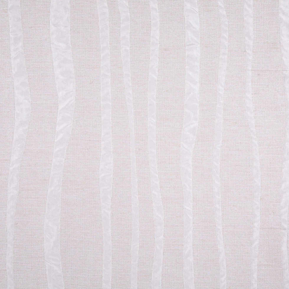 Bright Champagne Stripes Woven