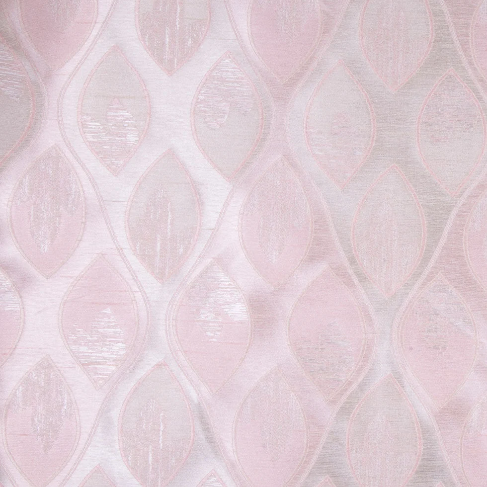 Champagne/Premier Rose Geometric Woven