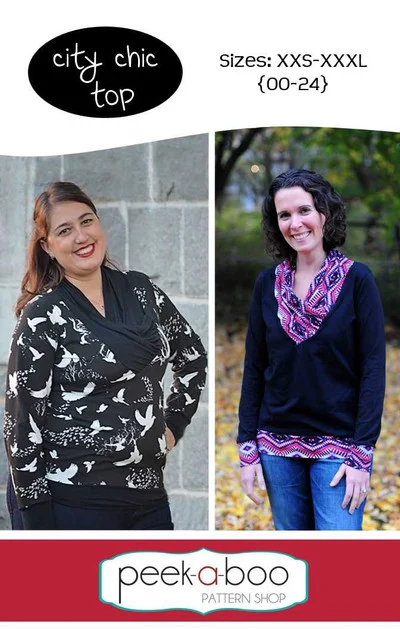 City Chic Top Pattern