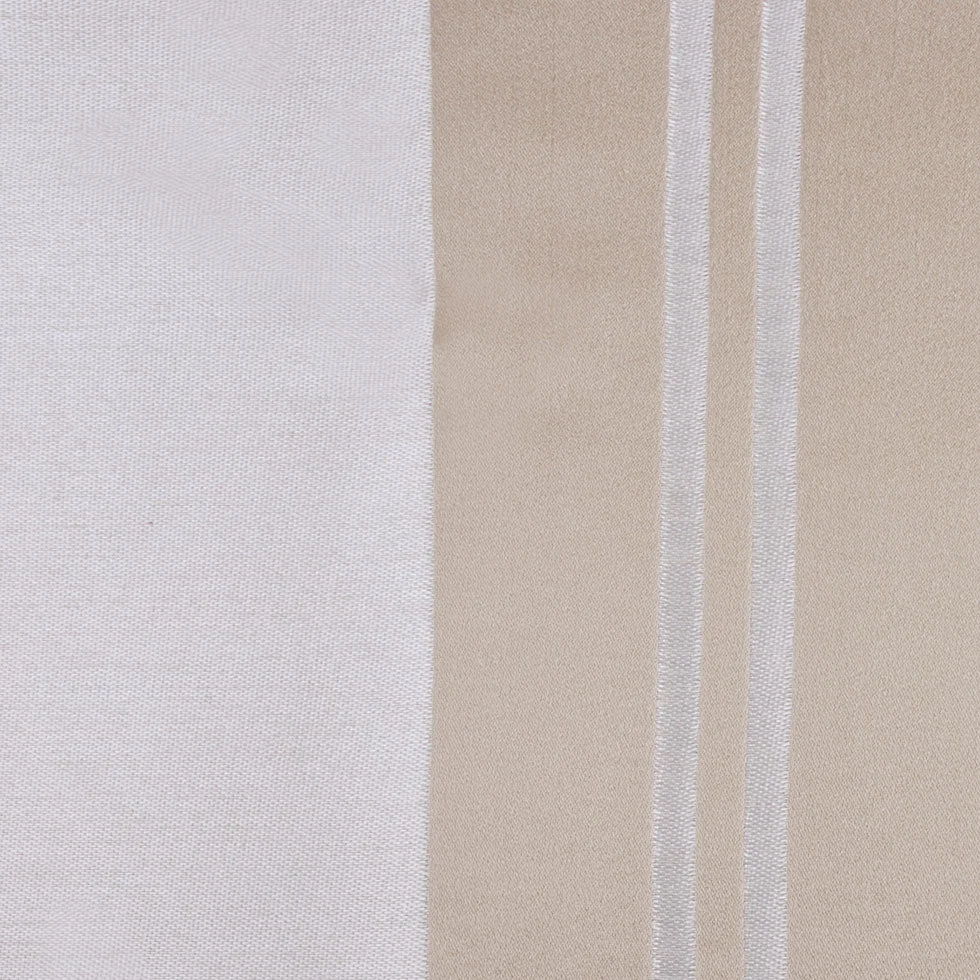 Cream Stripes Tone on Tone