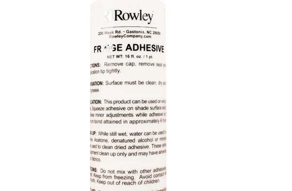 16 OZ Bottle Rowley Trim and Fringe Adhesive & Glue