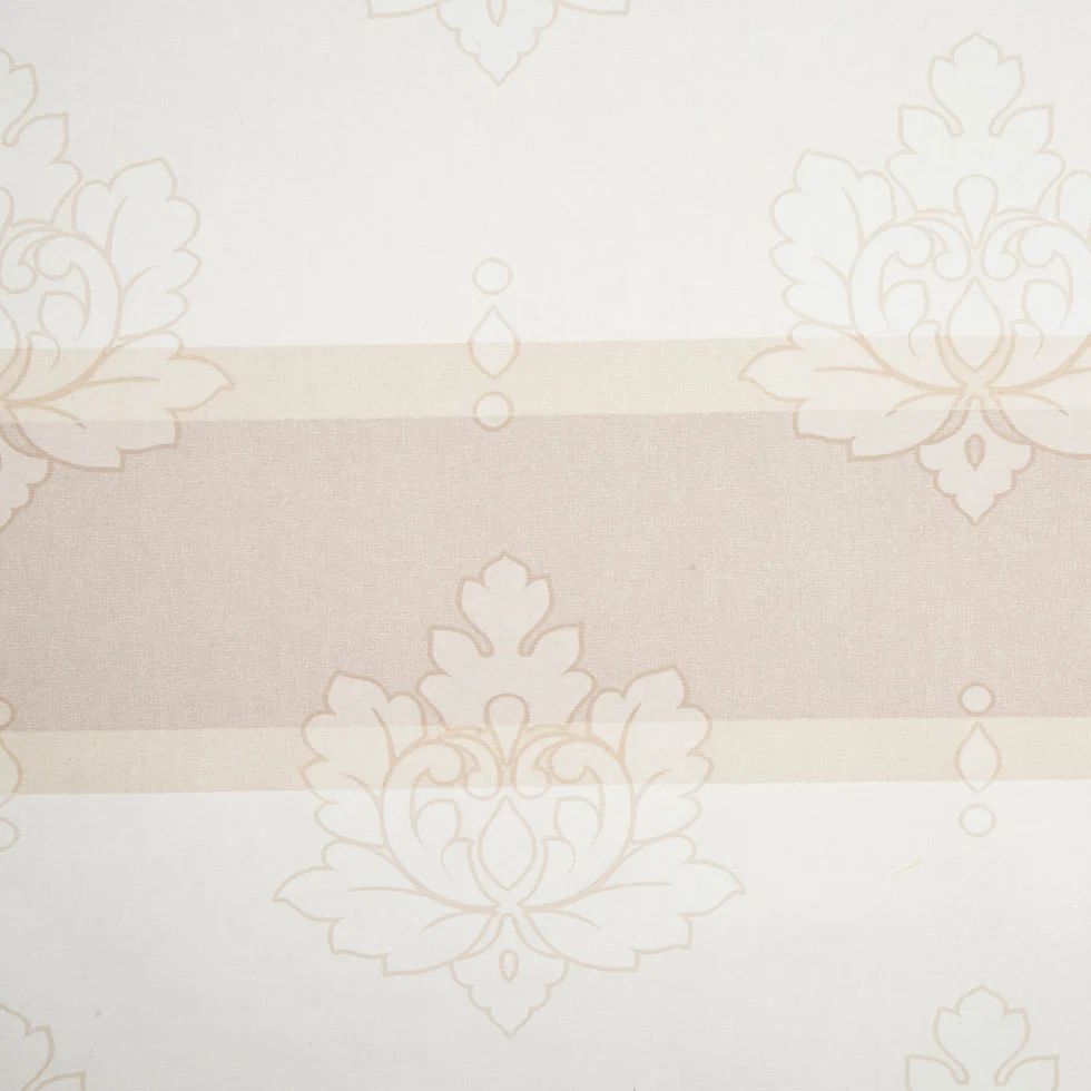 Natural/Beige/Taupe Stripes Canvas