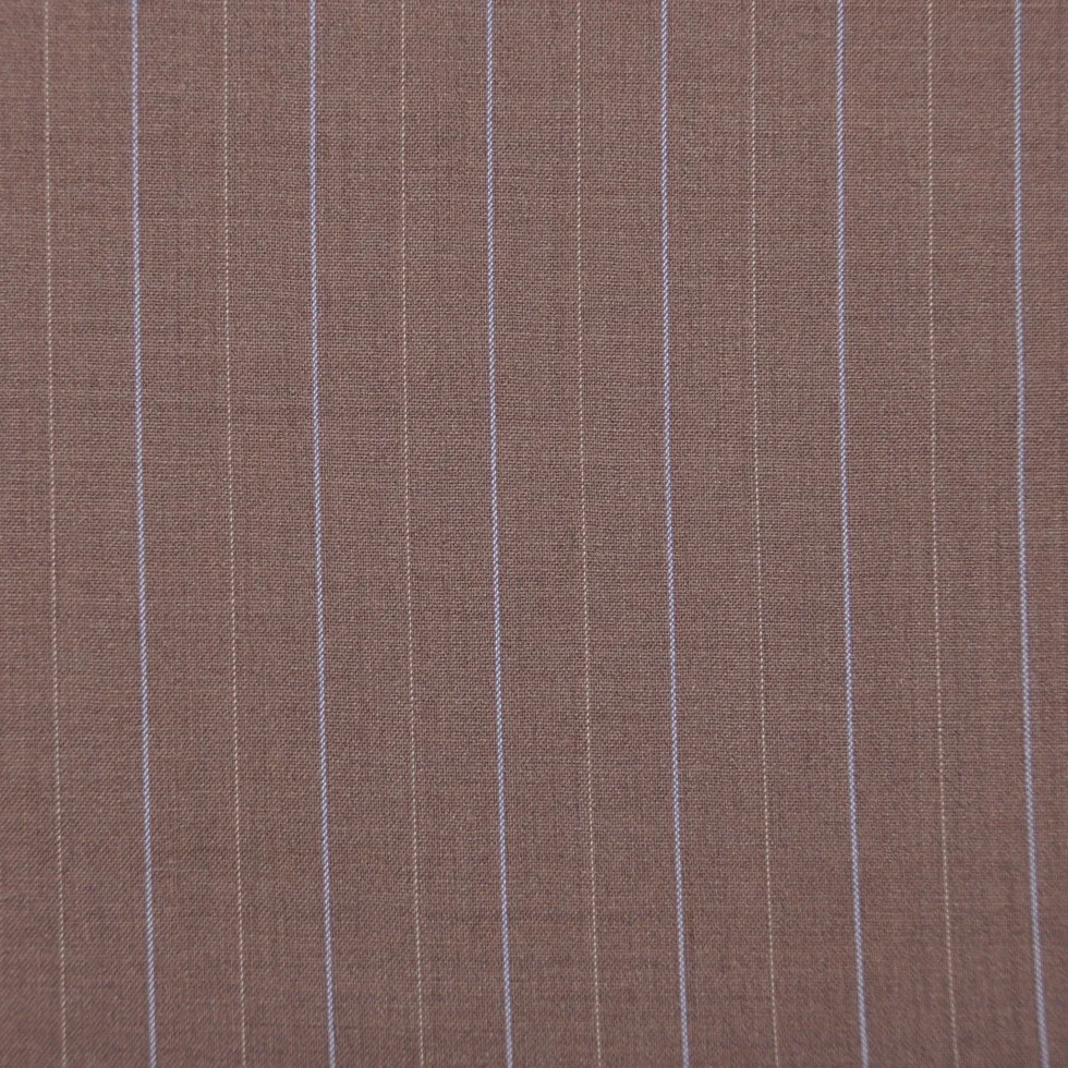 Stone/periwinkle/White Striped Suiting