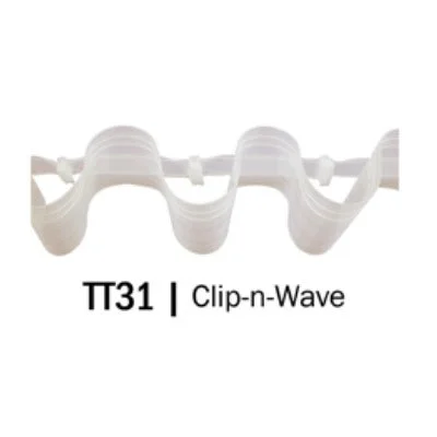 Translucent Clip N Wave Tape - CLEARANCE